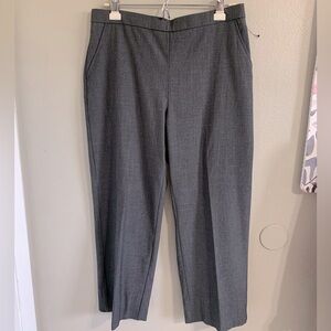 Croft & Barrow gray slacks size 12 short nwot